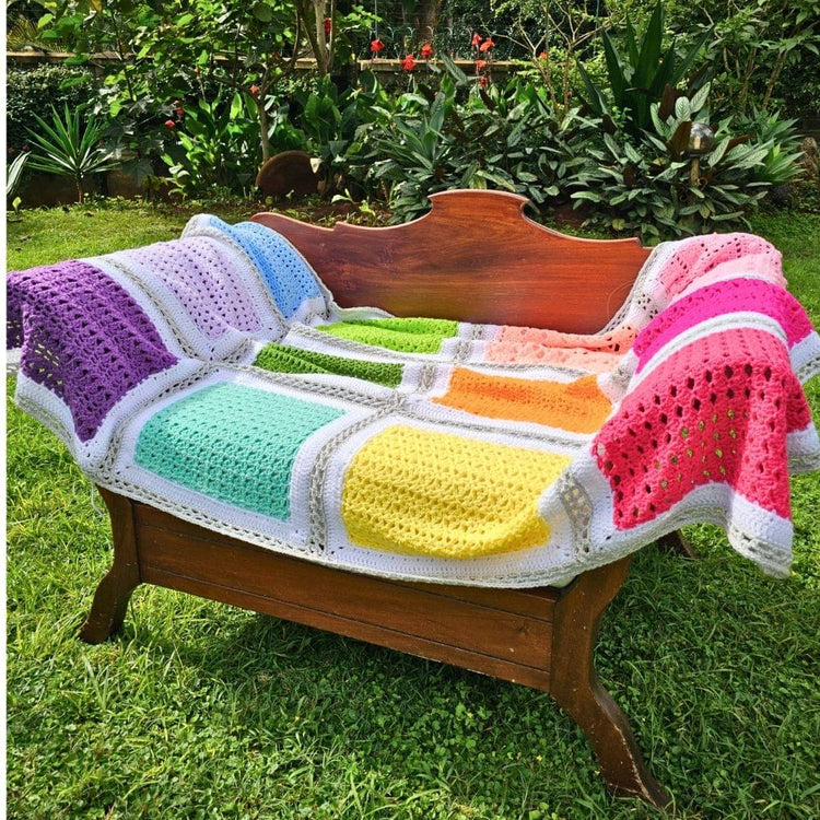 Candy Cradle Square – Part 3 - Secret Stitches Blanket Pattern.