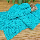 Speedy Granny Ruth Hat & Scarf Pattern | Fast Textured Crochet Set Secret Yarnery
