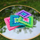 Perfect Spiked Granny Square Secret Yarnery