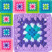 Perfect Spiked Granny Square Secret Yarnery