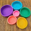 Stacking Storage Basket Pattern - Any Size | Easy Organizer Secret Yarnery