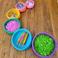 Stacking Storage Basket Pattern - Any Size | Easy Organizer Secret Yarnery