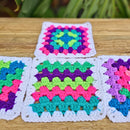 The BEST Crochet Pattern for PERFECT Striped Granny Squares Secret Yarnery