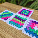 The BEST Crochet Pattern for PERFECT Striped Granny Squares Secret Yarnery