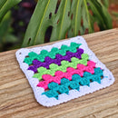 The BEST Crochet Pattern for PERFECT Striped Granny Squares Secret Yarnery