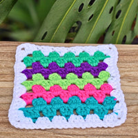 The BEST Crochet Pattern for PERFECT Striped Granny Squares Secret Yarnery