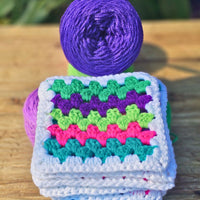 The BEST Crochet Pattern for PERFECT Striped Granny Squares Secret Yarnery