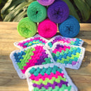 The BEST Crochet Pattern for PERFECT Striped Granny Squares Secret Yarnery