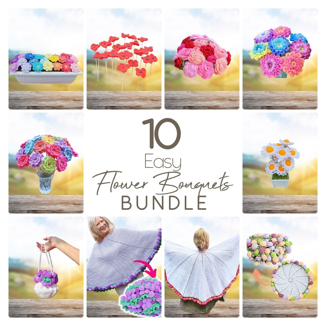 Top 10 Easy Flower Bouquets Patterns Secret Yarnery