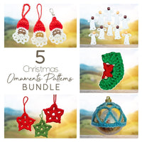 Top 5 Must Make Christmas Crochet Ornaments 2025! Secret Yarnery