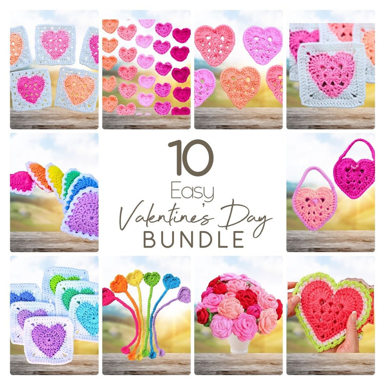 Top 10 EASY Valentine's Day Crochet Patterns Secret Yarnery