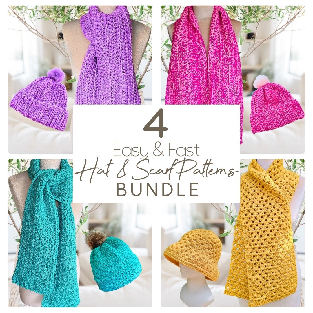 Top 4 Easy Crochet Hat and Scarf Sets You Can Make Fast!