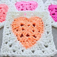 Traditional Granny Square Heart