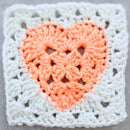 Traditional Granny Square Heart