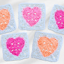 Traditional Granny Square Heart Pattern – Flat, Fun & Reversible!