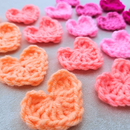 Two-Minute Crochet Hearts – Fast & Easy PDF Pattern