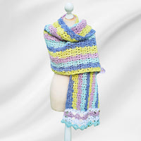 Wandering Granny Rectangular Shawl Secret Yarnery