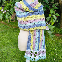 Wandering Granny Rectangular Shawl Secret Yarnery