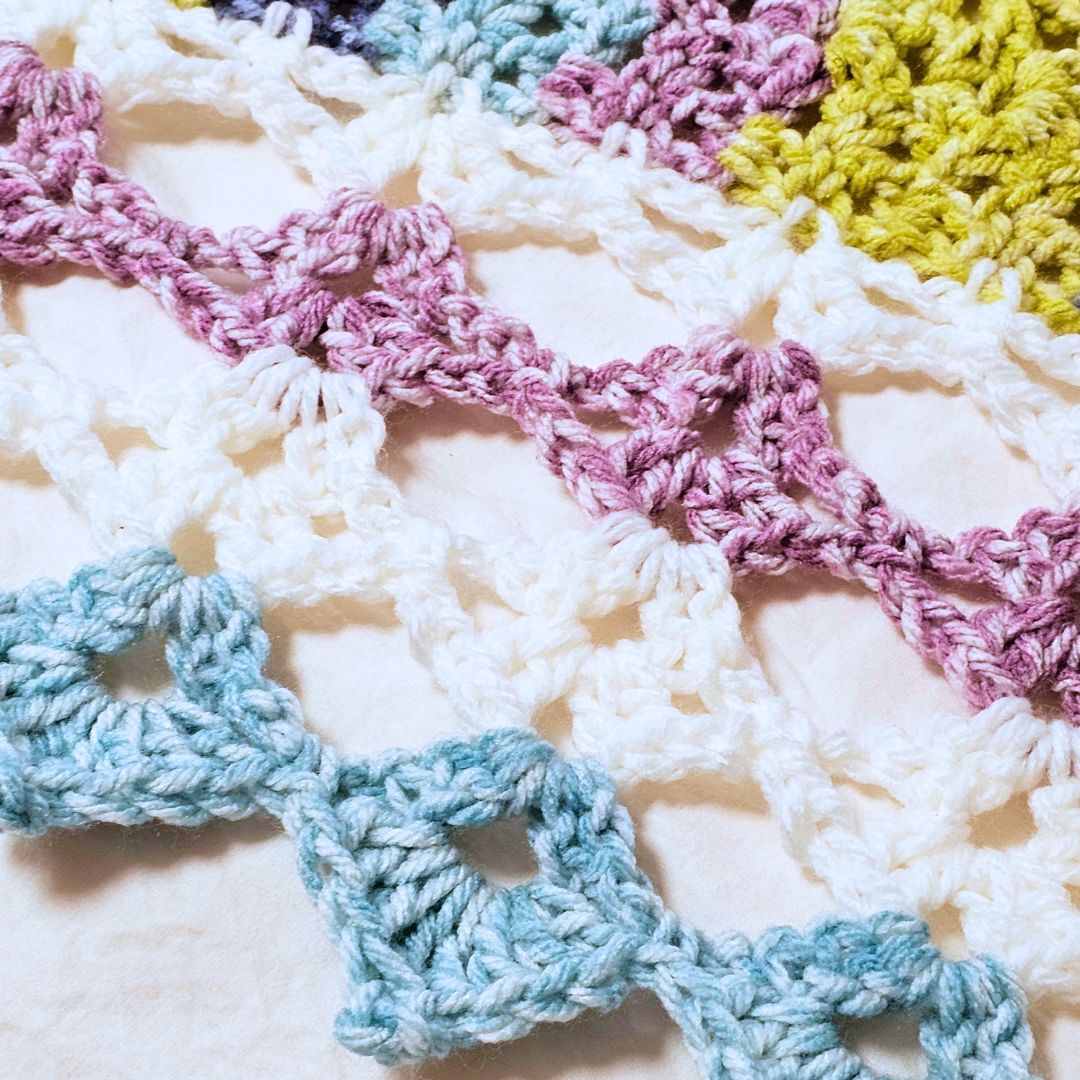 Wandering Granny Rectangular Shawl Secret Yarnery