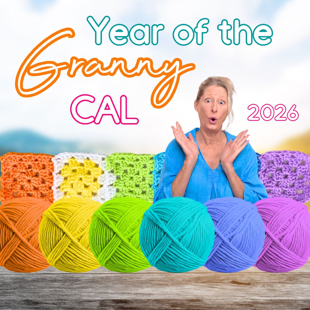 Year of the Granny CAL 2026 - Easy JAYGO Granny Pattern!
