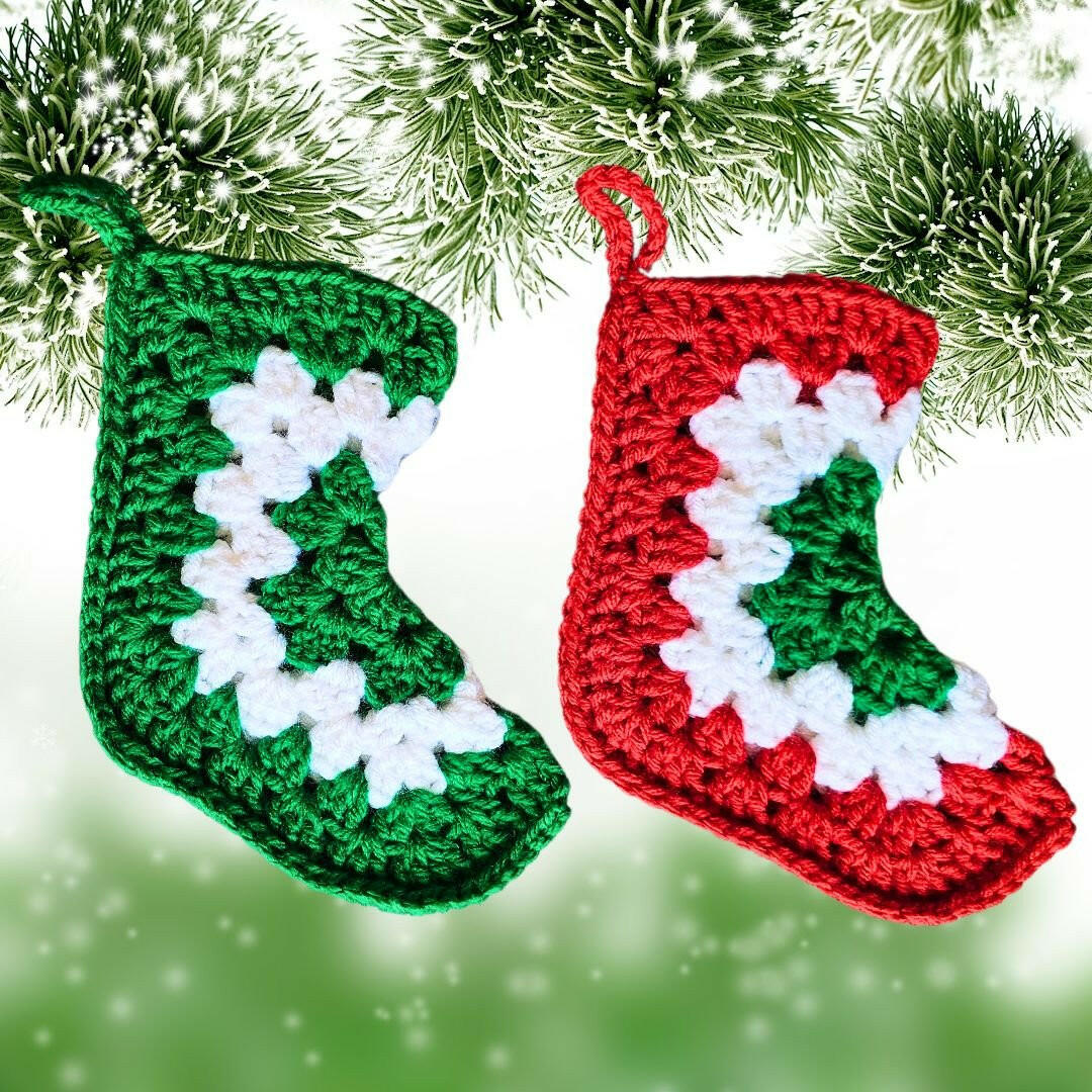 Crochet Christmas Stocking Boot – Unique Holiday Boot Pattern