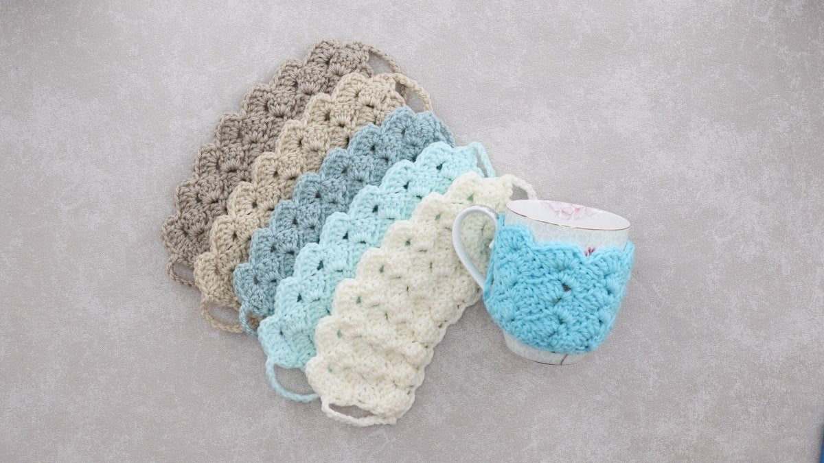 Crochet Coffee Mug Cozy - Secret Yarnery