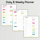 Crochet Life & Productivity Planner 2025 - 62 Page Bundle - Secret Yarnery