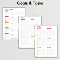 Crochet Life & Productivity Planner 2025 - 62 Page Bundle - Secret Yarnery