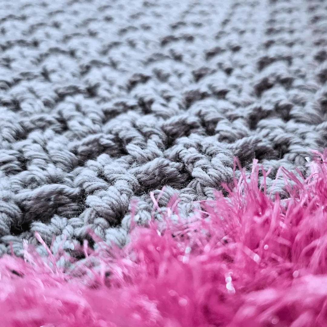 Discover the Secret Stitch with the Orchid Storm Textured Crochet Scarf!.