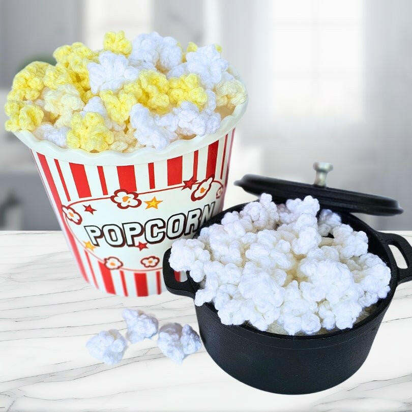 Easiest Crochet Popcorn Pattern – Realistic and Fun! - Secret Yarnery