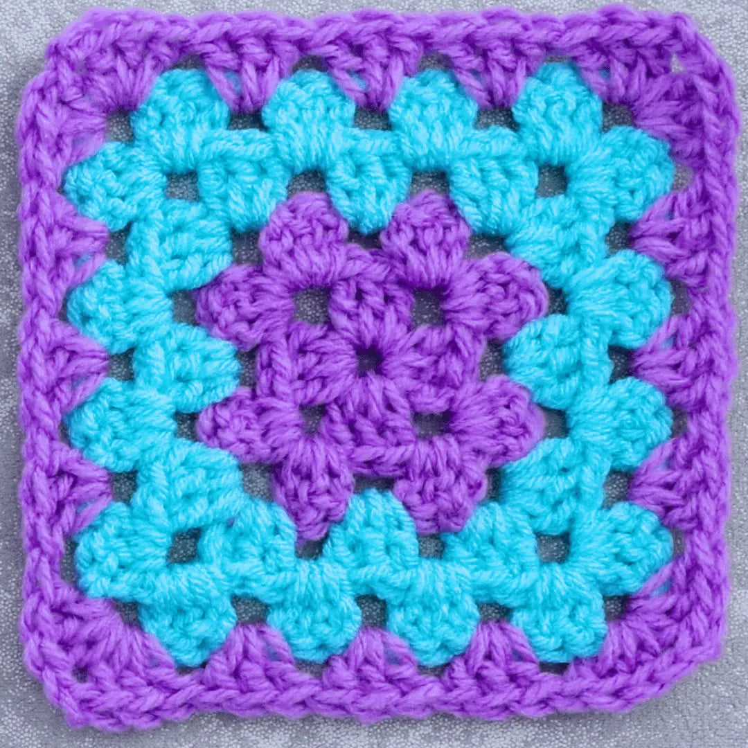 Easy Crochet Granny Square for Absolute Beginners.