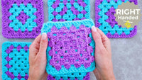 Easy Crochet Granny Square for Absolute Beginners.