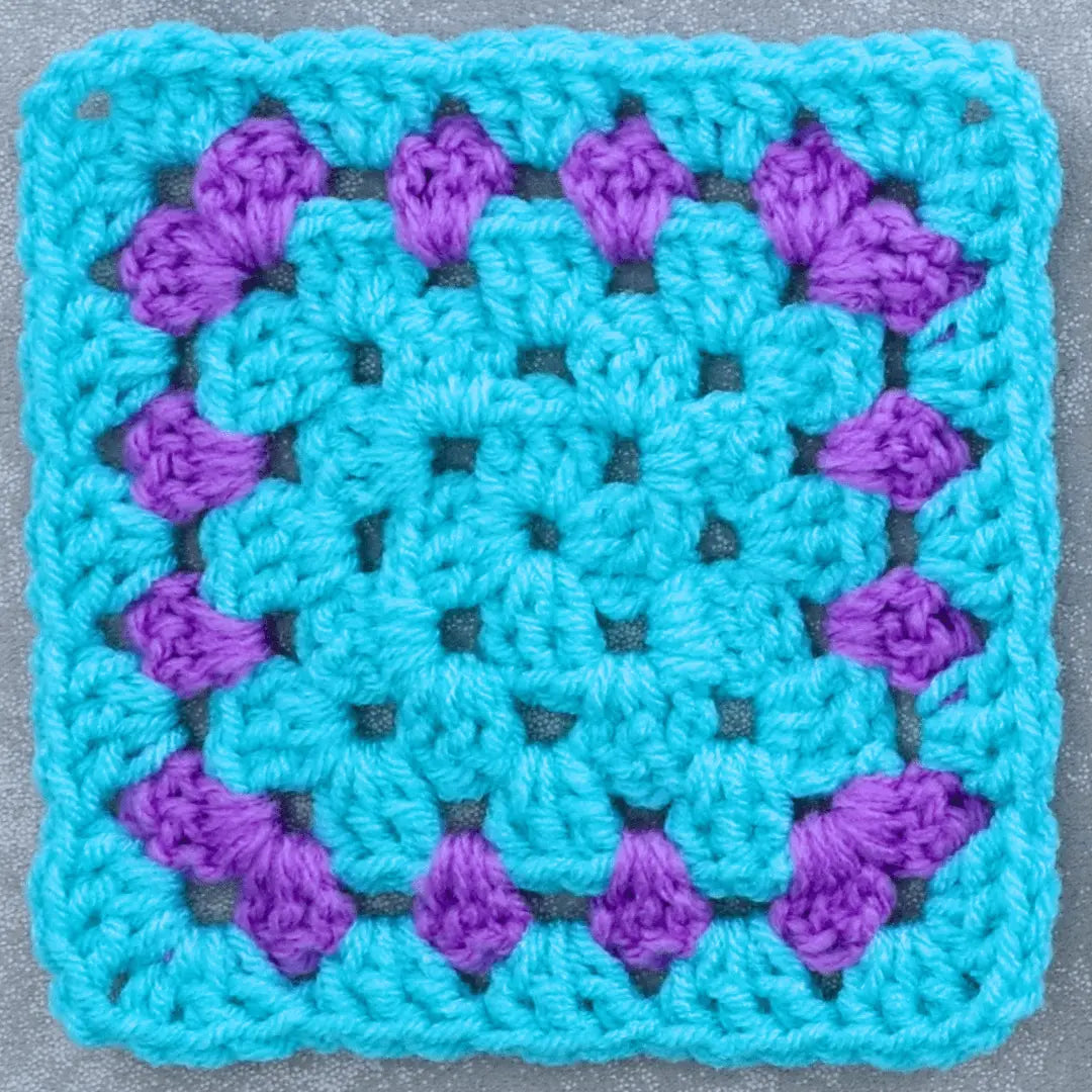 Easy Crochet Granny Square for Absolute Beginners.