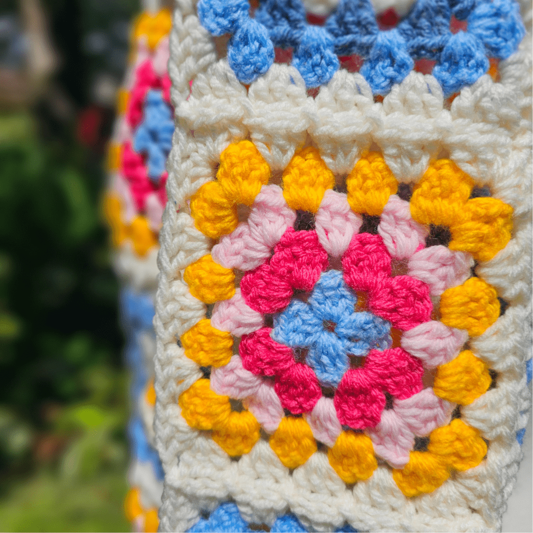 Elsbeth Inspired Granny Square Scarf - Secret Yarnery