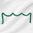 Evergreen Crochet Christmas Garland – Festive DIY Holiday Pattern - Secret Yarnery