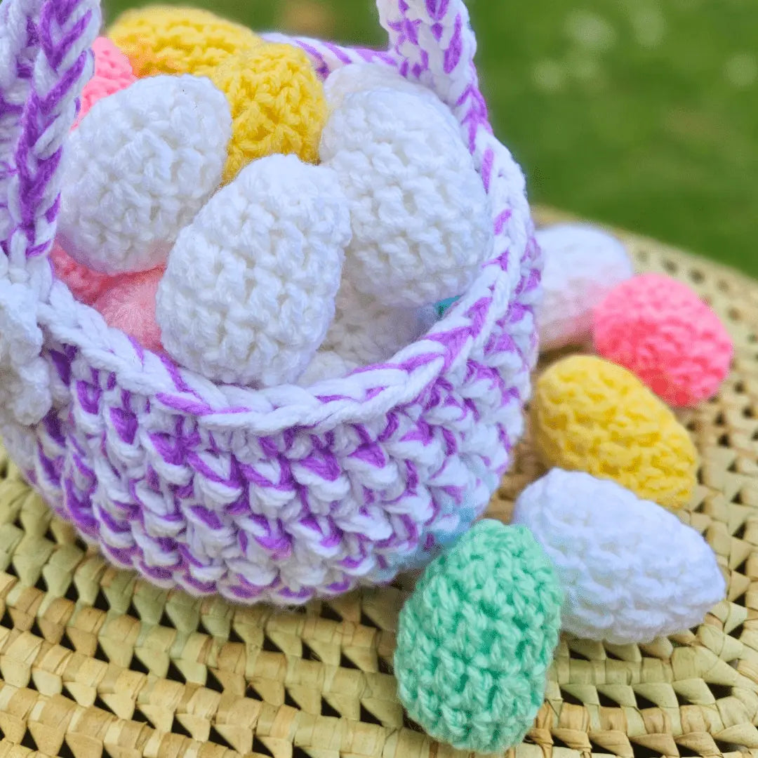 Fastest Crochet Eggs for your Holiday Decor.