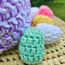 Fastest Crochet Eggs for your Holiday Decor.