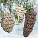 Quick & Easy Crochet Pinecone Pattern - 3 Shapes & Sizes for Fast Holiday Decor! - Secret Yarnery