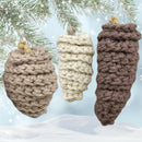 Quick & Easy Crochet Pinecone Pattern - 3 Shapes & Sizes for Fast Holiday Decor! - Secret Yarnery