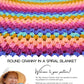 Round Granny in a Spiral Blanket - Secret Yarnery