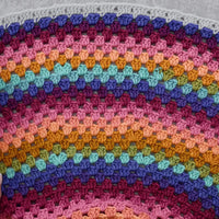 Round Granny in a Spiral Blanket Easy Crochet Blanket Pattern.