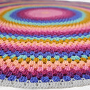 Round Granny in a Spiral Blanket Easy Crochet Blanket Pattern.