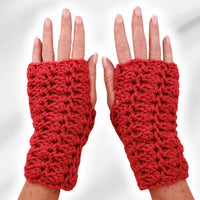 Sober Granny in a Spiral Crochet Fingerless Gloves – Easy and Stylish Pattern.