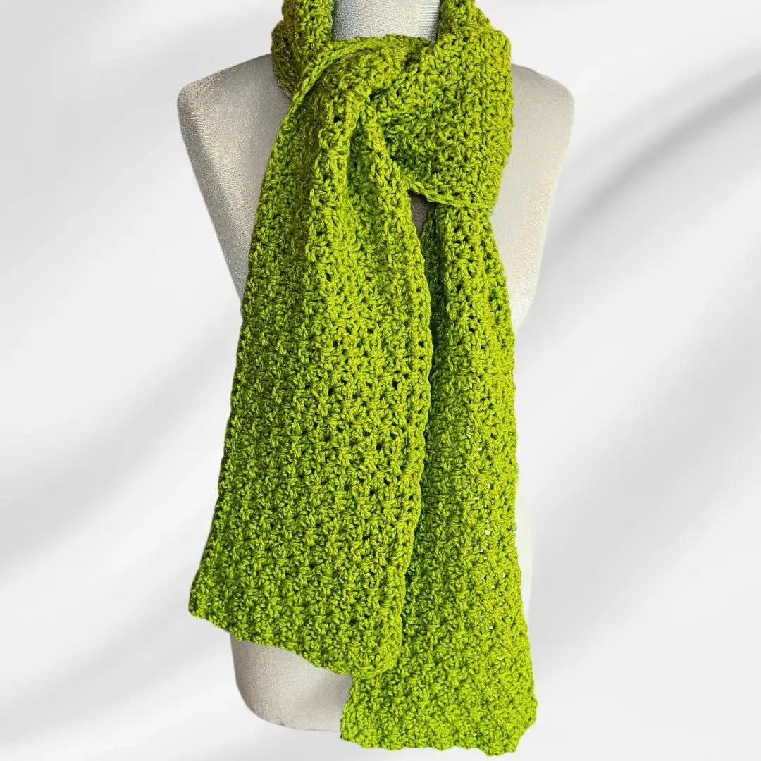 Speedy Granny Ruth Simple Crochet Scarf – Quick, Cozy, and No Holes - Secret Yarnery