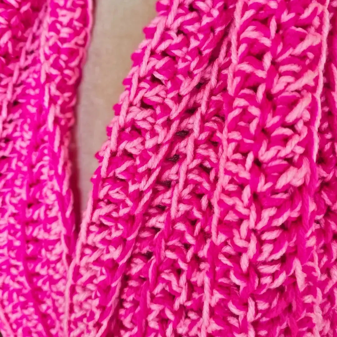 Super Easy Crochet Pocket Scarf Pattern – 3 Simple Steps