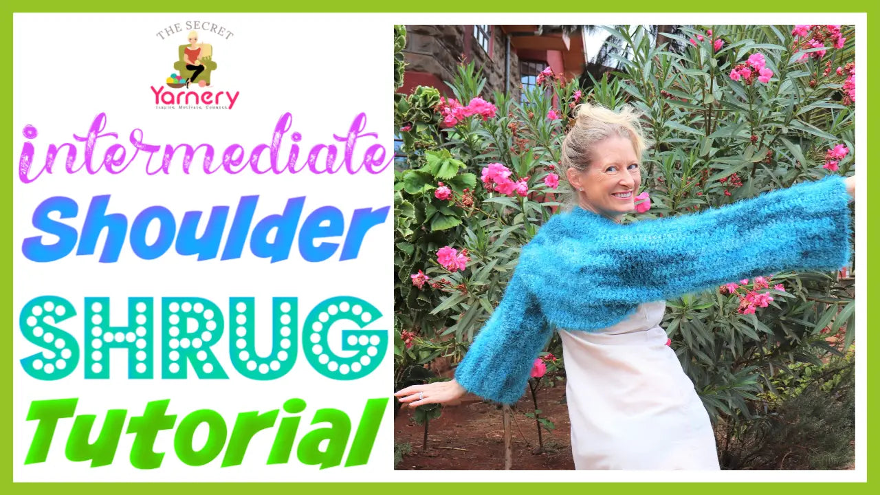 Shoulder Shrug – Easy Crochet Sweater Pattern for Beginners - Secret