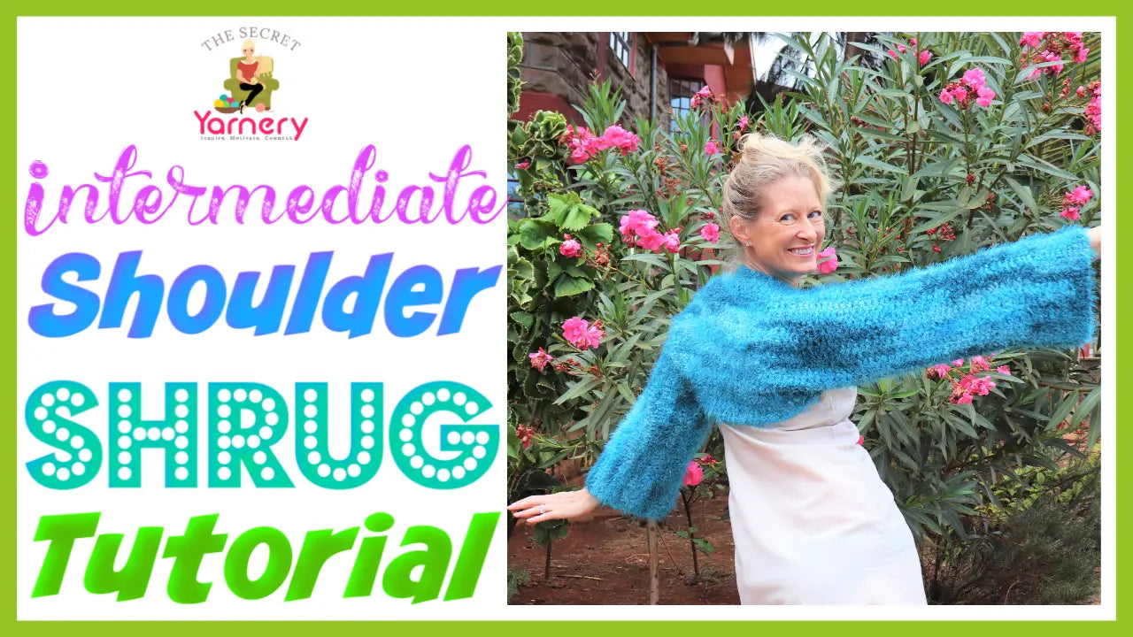 Shoulder Shrug – Easy Crochet Sweater Pattern for Beginners.