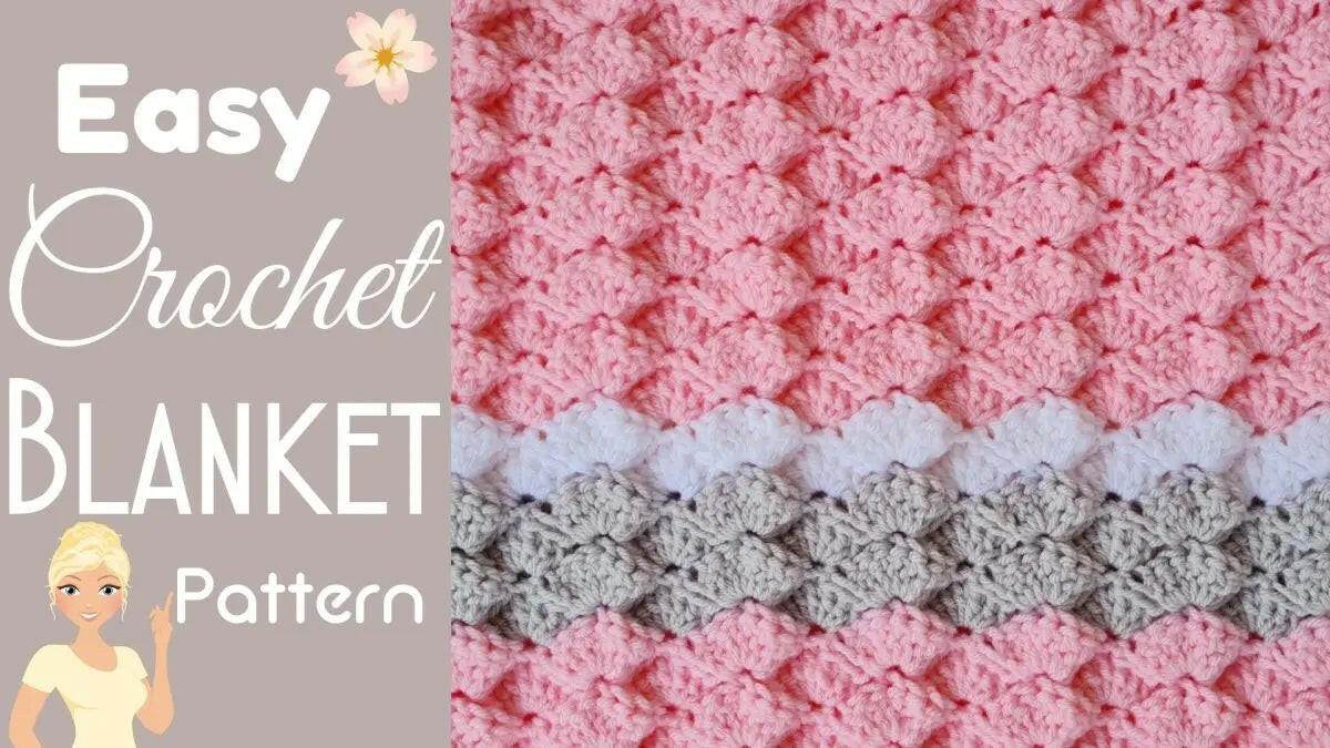 Guzzling Granny Crochet Baby Blanket – Super Squishy, Cozy Design.