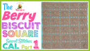 Berry Biscuit Square – Easy Crochet Stitch for Secret Stitches CAL Part 1.