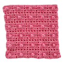 Berry Biscuit Square – Easy Crochet Stitch for Secret Stitches CAL Part 1.